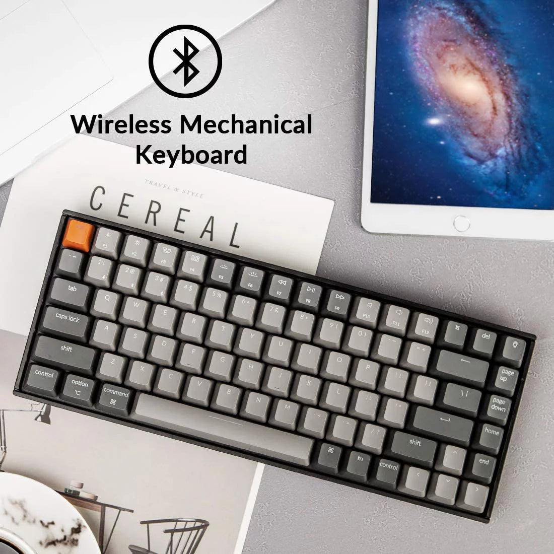 Wireless Backlit Keyboard Gateron G Pro Brown Z7202