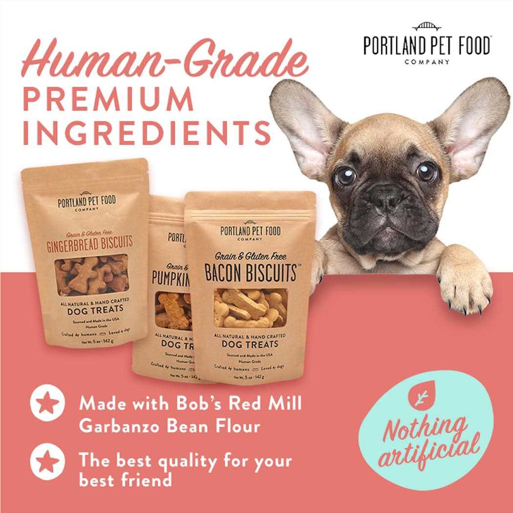 Bacon Biscuits Grain-Free & Gluten-Free Dog Treats J3502