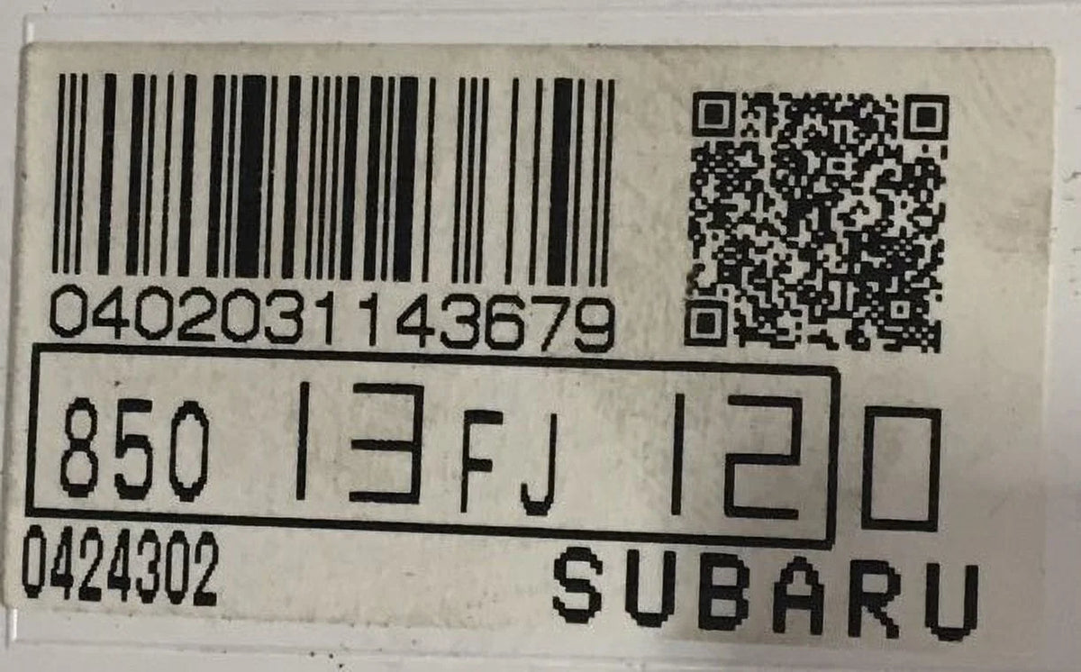 14 Subaru XV Crosstrek Speedometer Cluster 44k Miles OEM M6465
