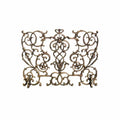 Cast Iron Fireplace Screen Matte Black Y83387