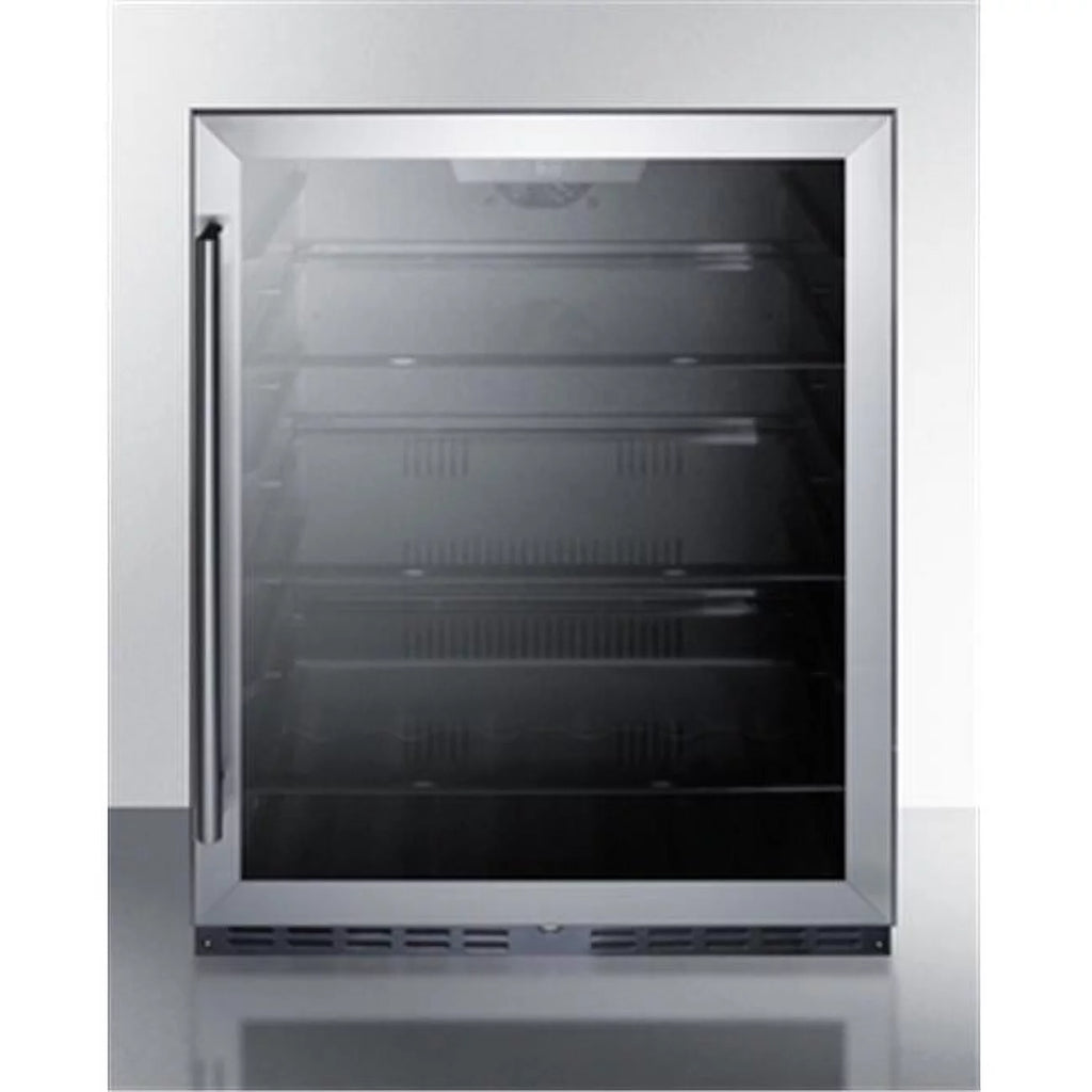 Black 24 in. Freestanding Compact Refrigerator G483