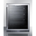 Black 24 in. Freestanding Compact Refrigerator G483