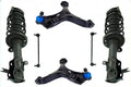 Front Struts Control Arms W/BJ & Links D642