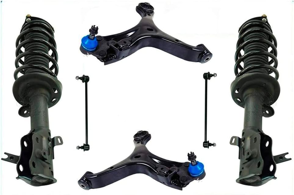 Front Struts Control Arms W/BJ & Links D642