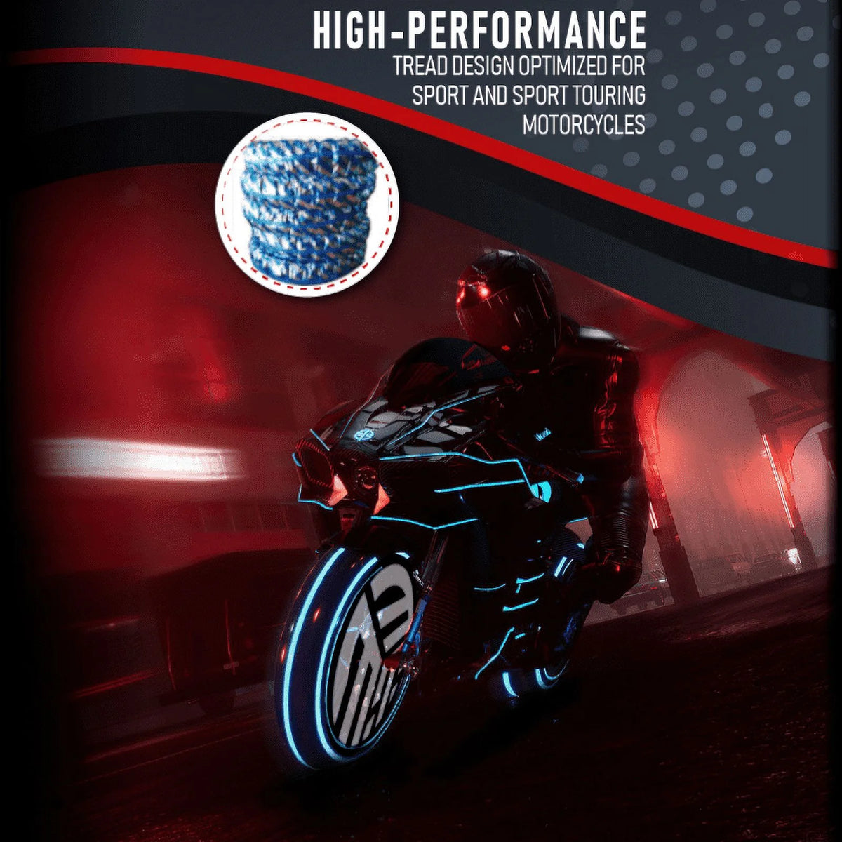 180/55-17 & 120/70-17 Motorcycle Tire Set H564388