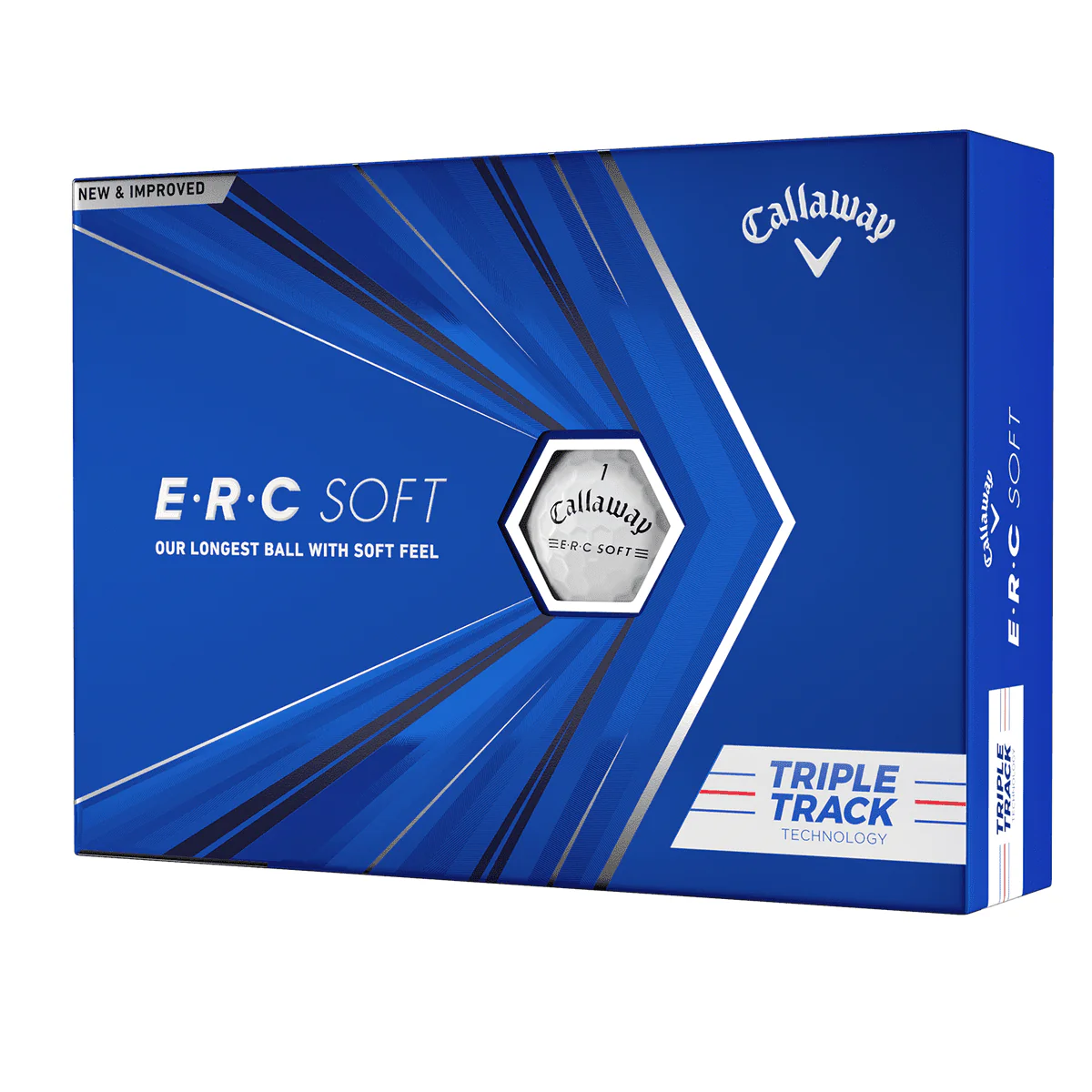 White 12 Pack Golf Balls Q594621