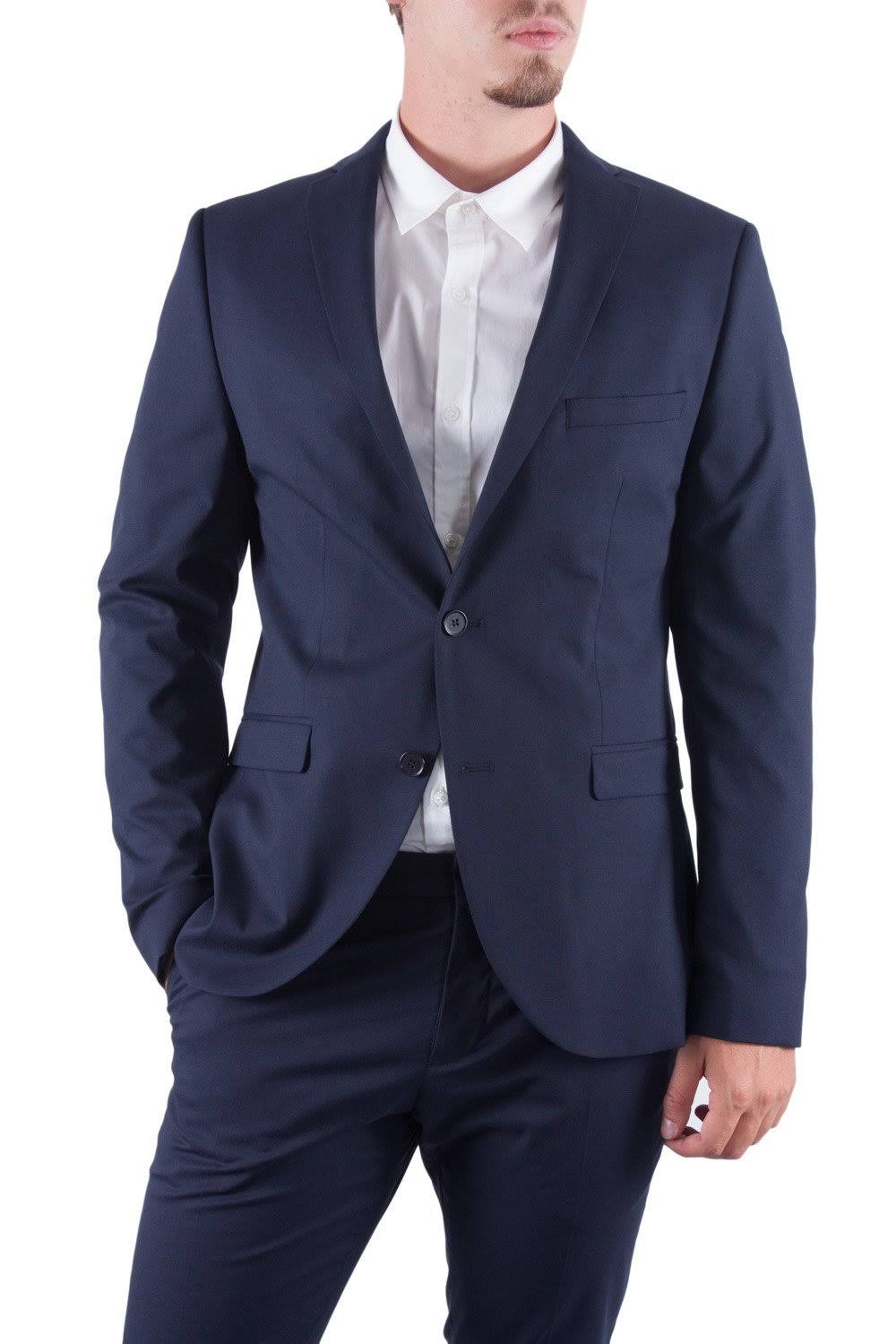 Blue Men Suit D827411