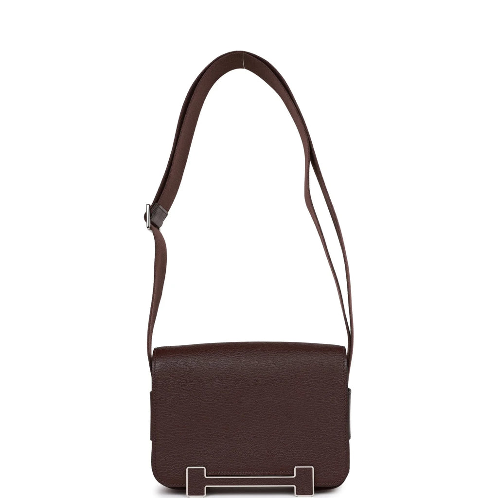 Rouge Sellier Chevre Palladium Hardware N191470