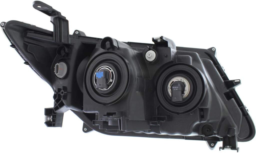 Headlight Assembly Black Bezel Driver Side T91613