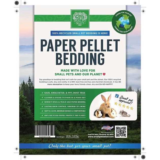 Pelleted Paper Bedding for Small Animals V982496