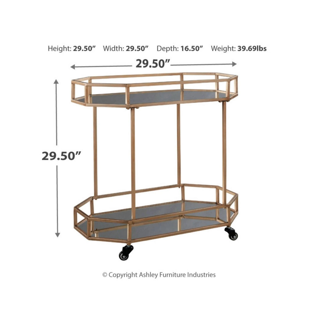 Bar Cart, Gold K97790