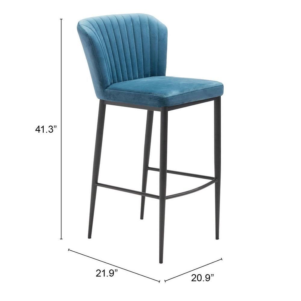 Gray Bar Chair Set of 2 Y9373