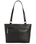 Black Leather Tote Y40065