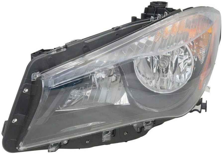 Black Housing Pair Headlight for Mercedes-Benz CLA250 2014-2018 Q345