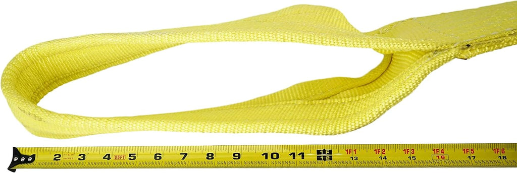 2 Ply Nylon Lifting Slings, Eye & Eye, 1 x 3', Pack of 2 P543