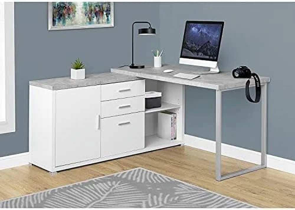 White Computer Desk Z130