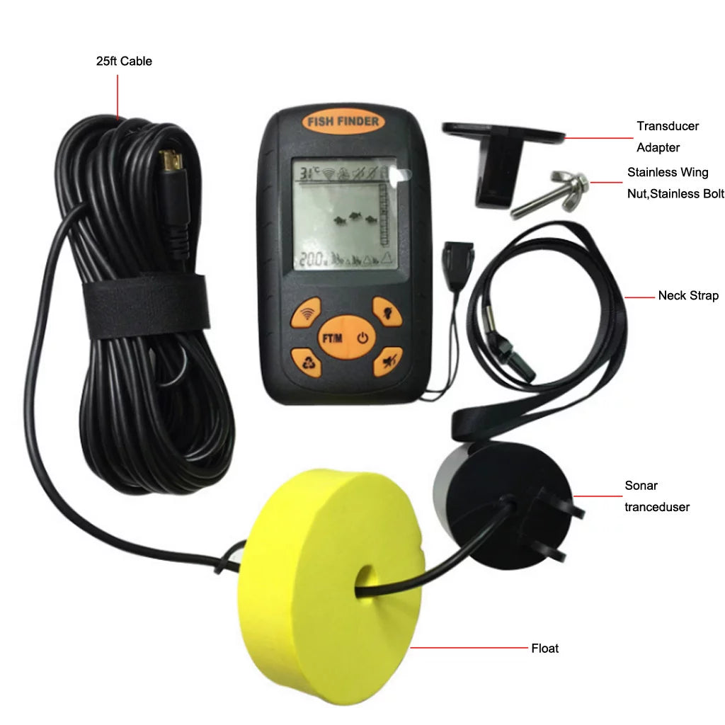 Handheld Portable Fish Depth Finder A65322
