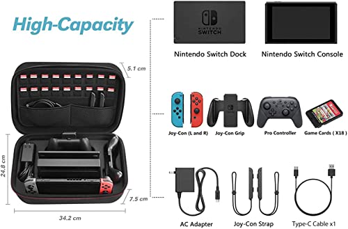 12 in 1 Switch Accessories Bundle Black R320