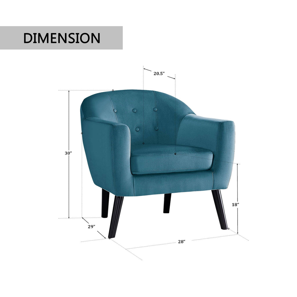 Grey Accent Chair W14825