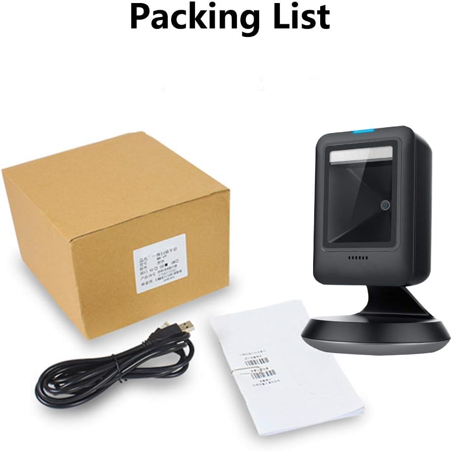 2D Barcode Scanner, USB, Pack of 2 E8862