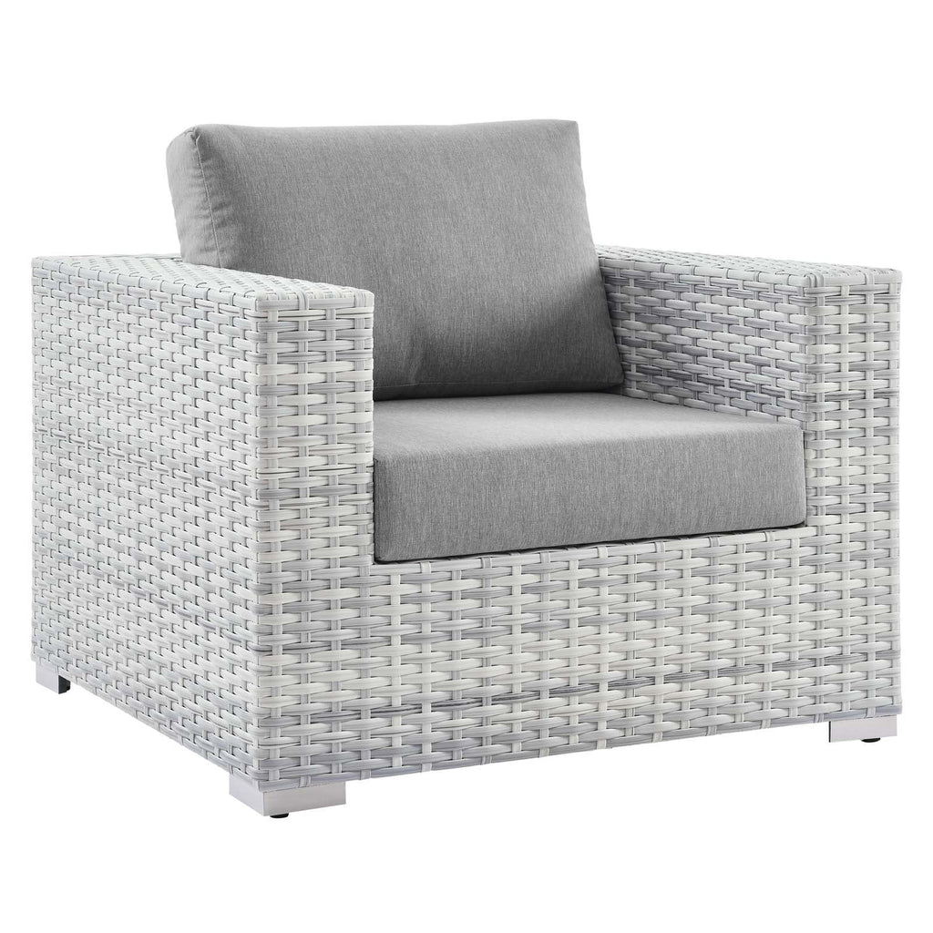 3-Piece Outdoor Patio Set in Light Gray X2797