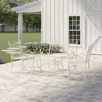 4 Piece Sofa Seating Group Antique White I734