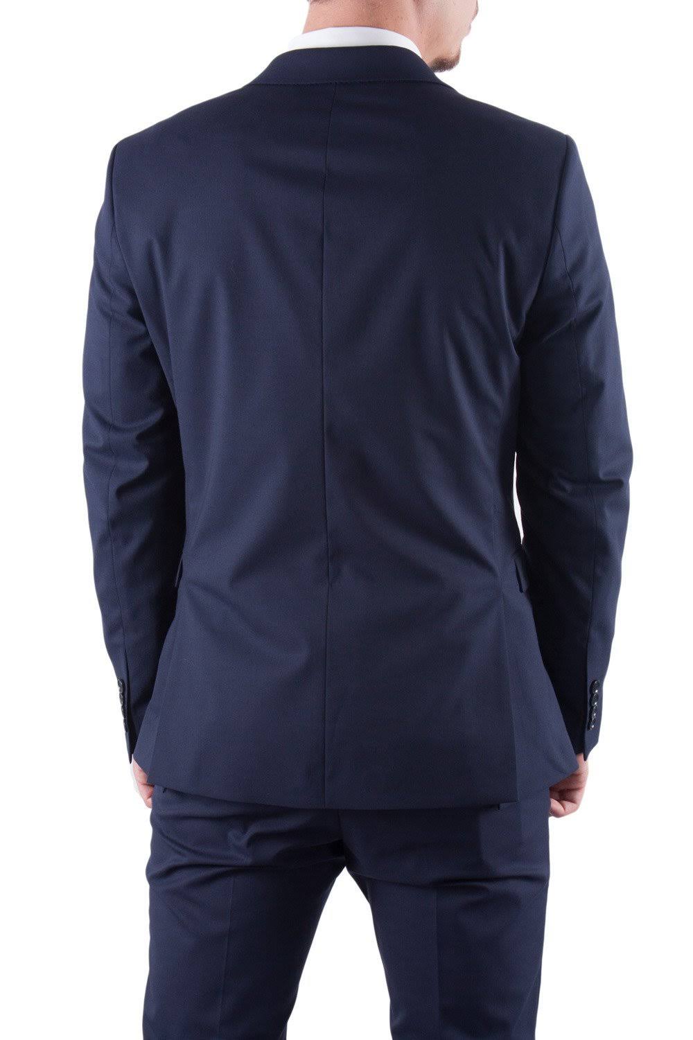 Blue Men Suit D827411