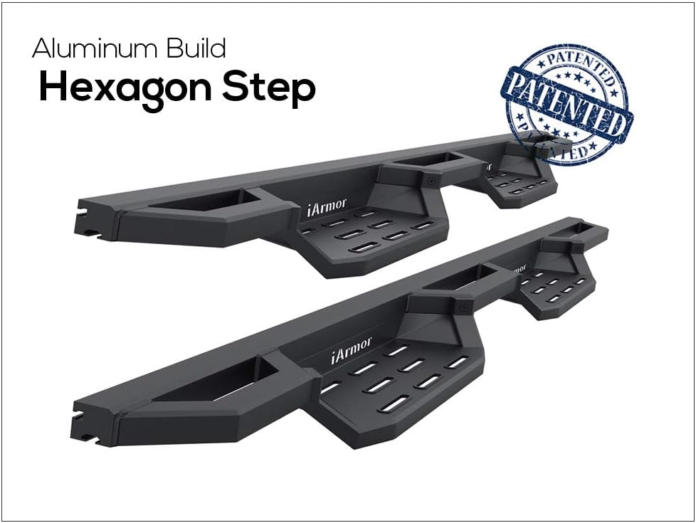 Drop Steps Running Boards Rocker Slider for Toyota Tundra Double Cab F2219