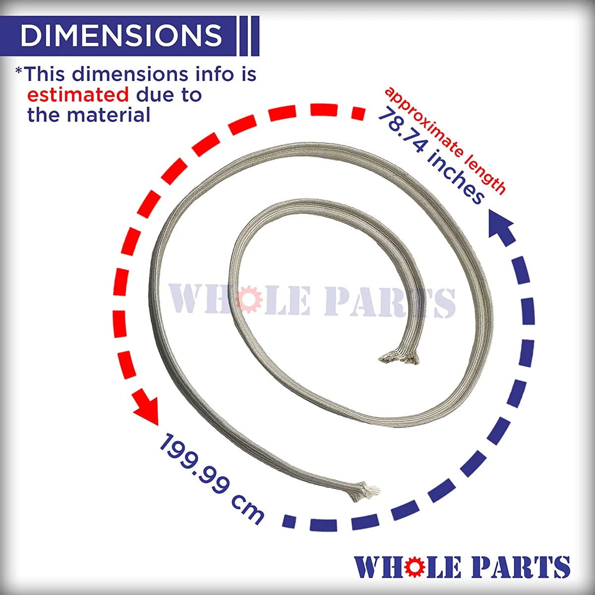 Range/Oven Door Seal Gasket X2290