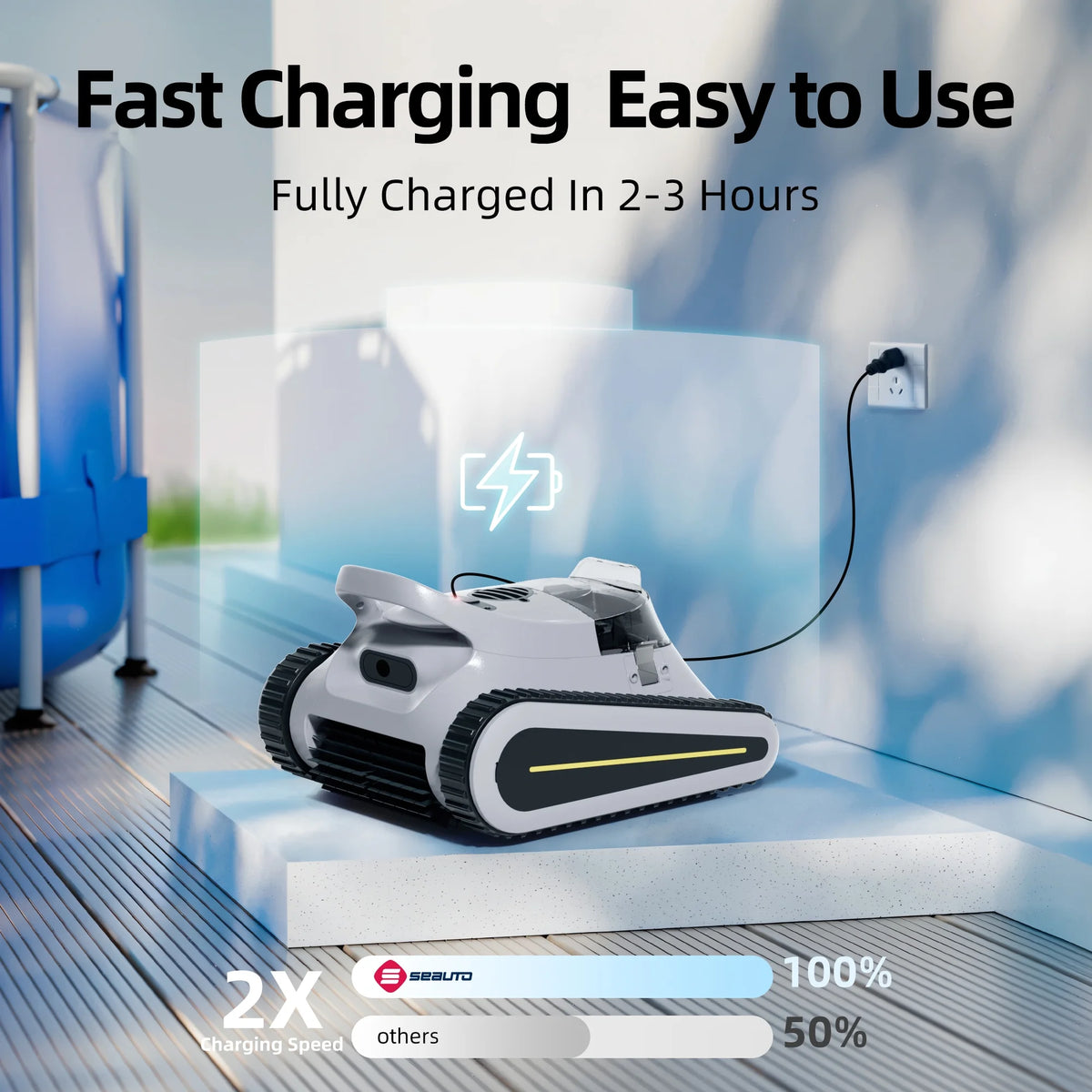 Cordless Robotic Pool Vacuum P5999