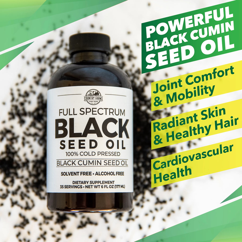 Black Seed Oil Dietary Supplement, Cold Pressed, 6 fl. oz., 35 Servings C210392