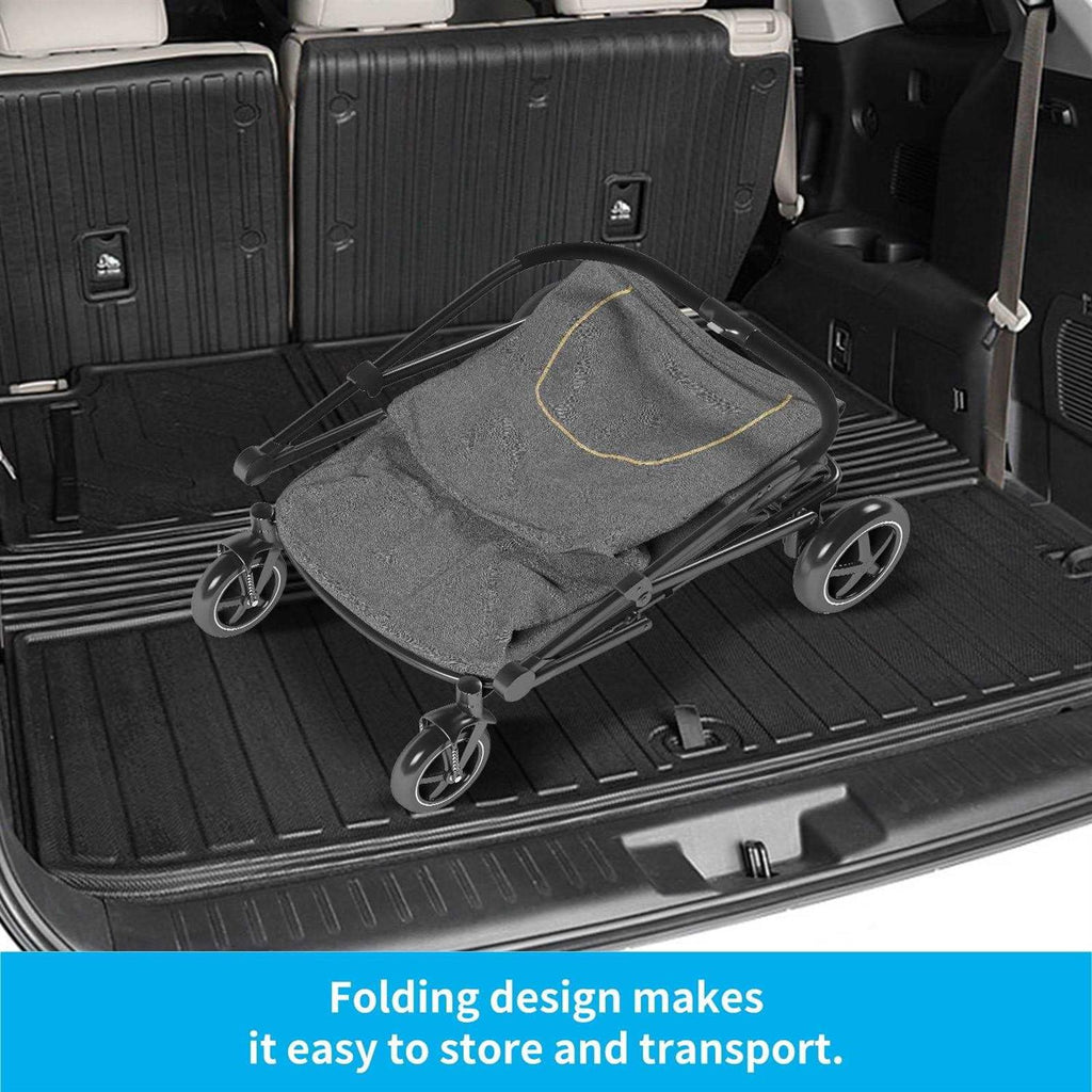 Pet Stroller with Brakes and Storage Pocket Z610