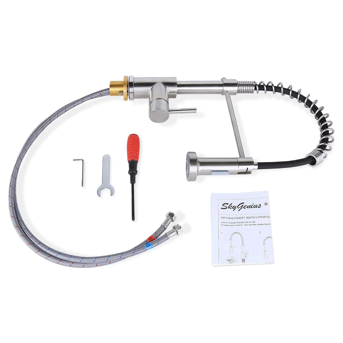 Single Handle Pull Down Kitchen Faucet S571291