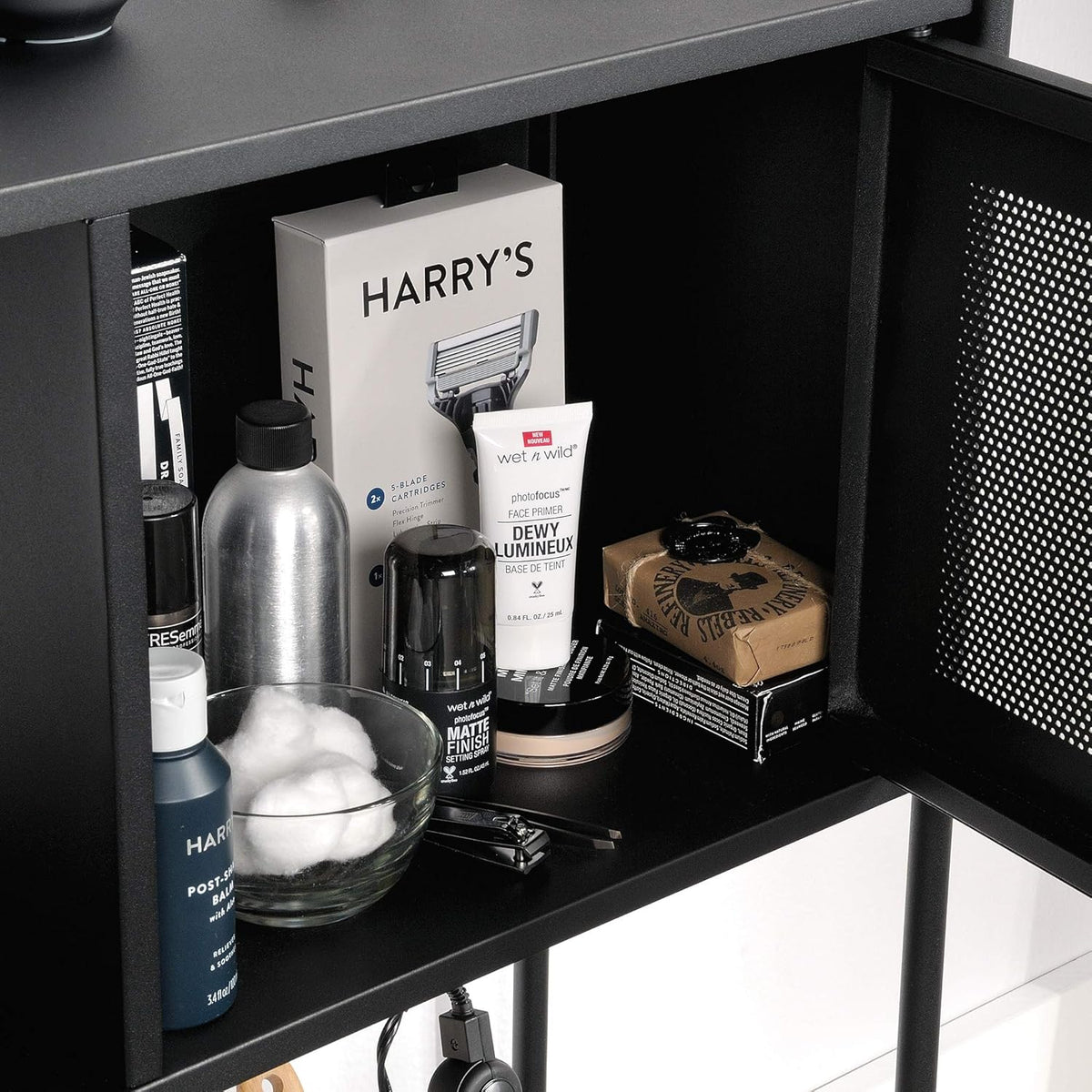 Black Storage Cabinet B90017