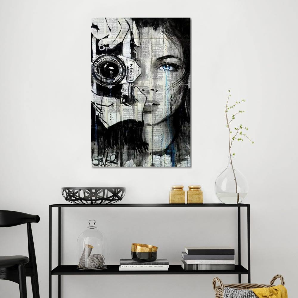 Shootin Print Canvas Art B51765