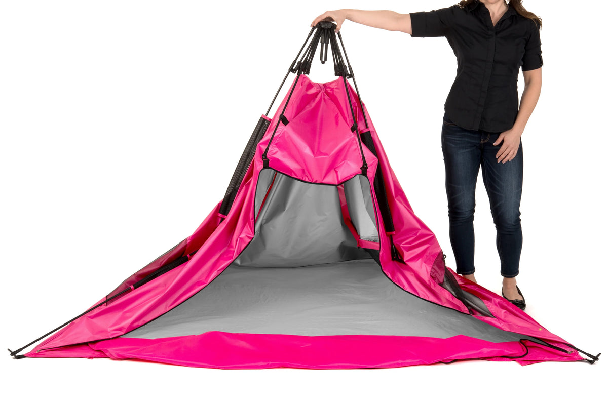 Pink Pop Up Beach Tent Sun Canopy K5140