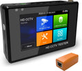 5 in 1 CCTV Camera Tester 12MP IP 8MP TVI/CVI/AHD 4-inch IPS Touch Screen I2717