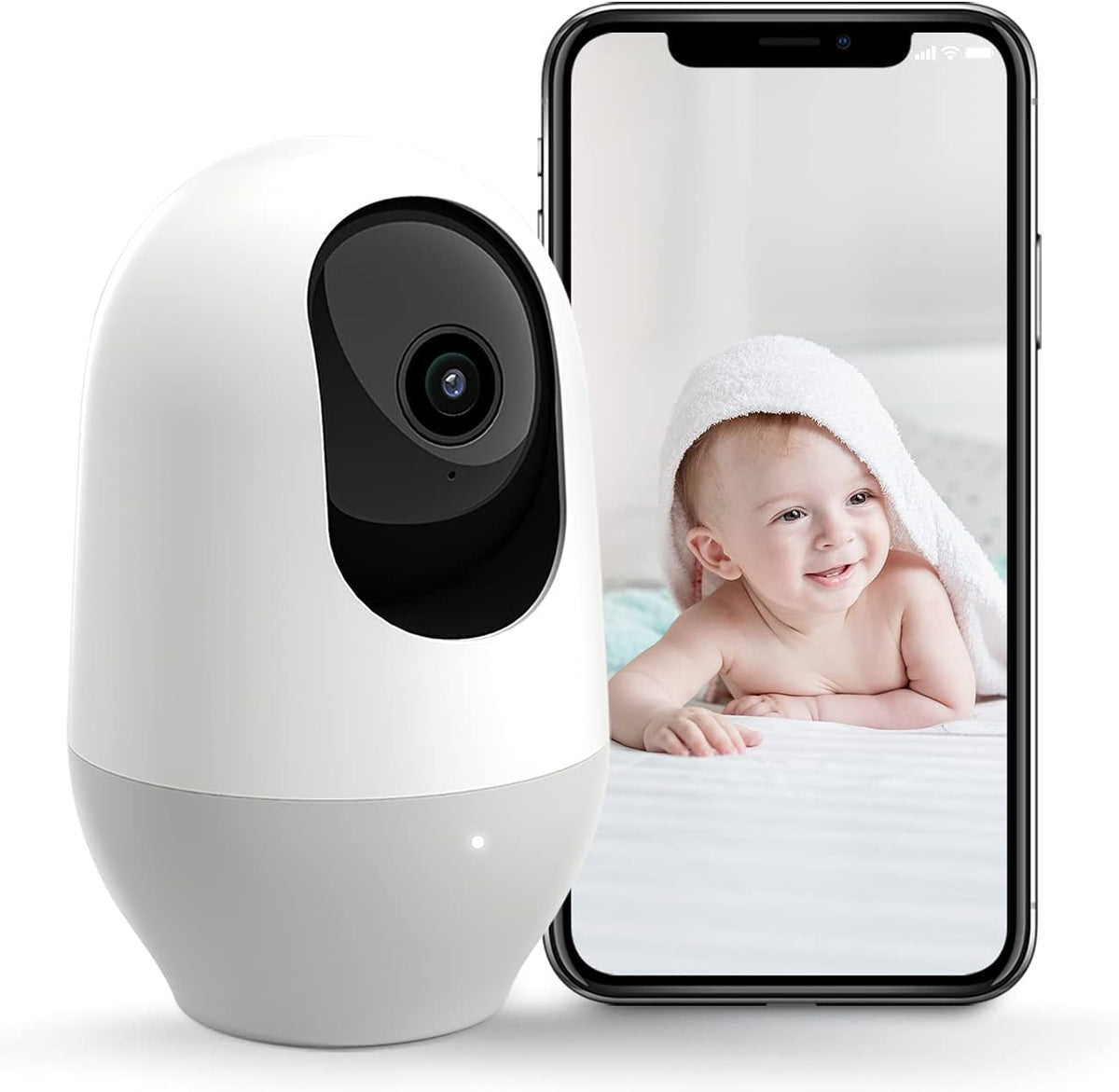 1080P WiFi Security Camera with Motion Tracking, Pack of 2 H2728