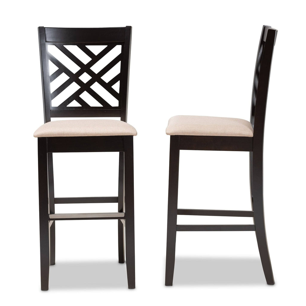 2-Piece Bar Stool Set E373