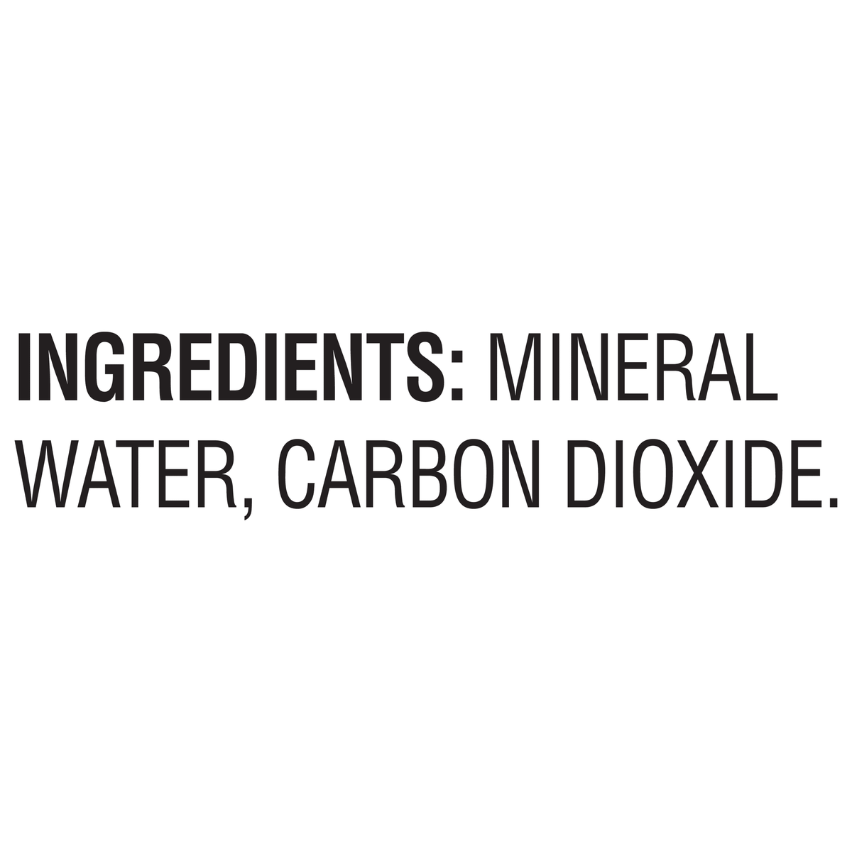 Sparkling Mineral Water Bottle, 20.3 fl oz D490139