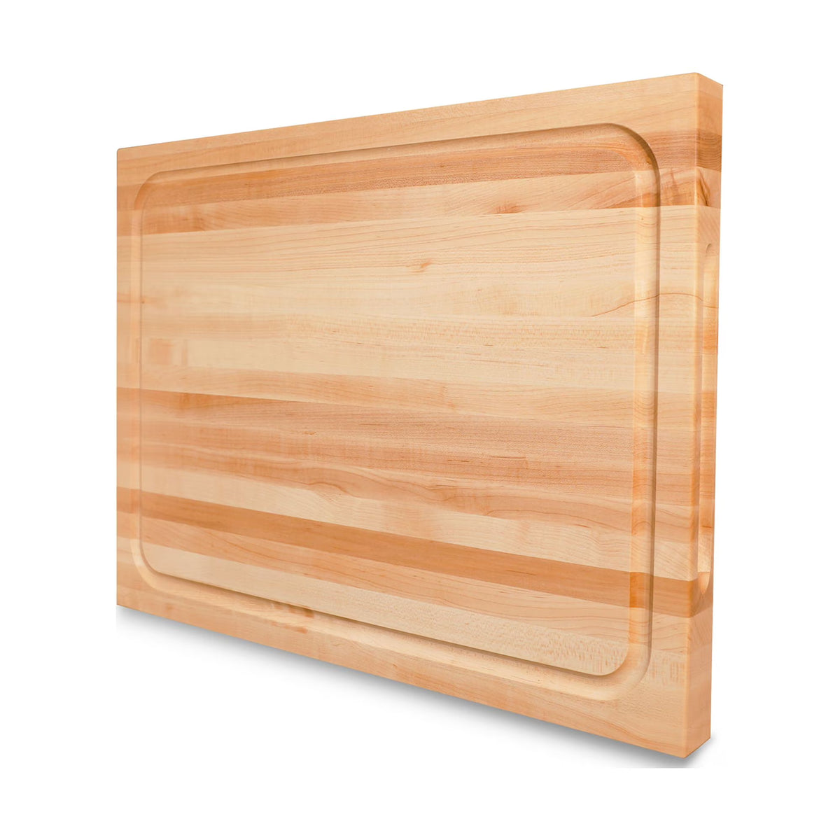 Hard Maple Butcher Block Cutting Board, 16x12 Inch O64210