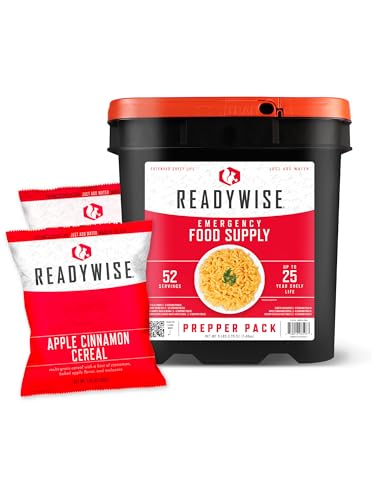 104 Servings Variety Pack Bucket Dehydrated Freeze Dried Food Y4723