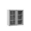 30x30x12 in. Wall Kitchen Cabinet with Glass Doors K21107