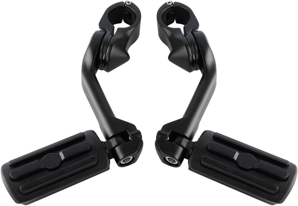 1.25" 32 mm Angled Adjustable Highway Foot Pegs Pack of 2 F127