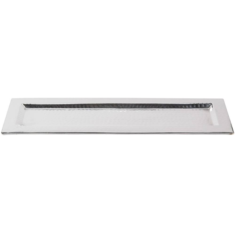 Stainless Steel Hammered Tray, 23-3/4x22 L K524