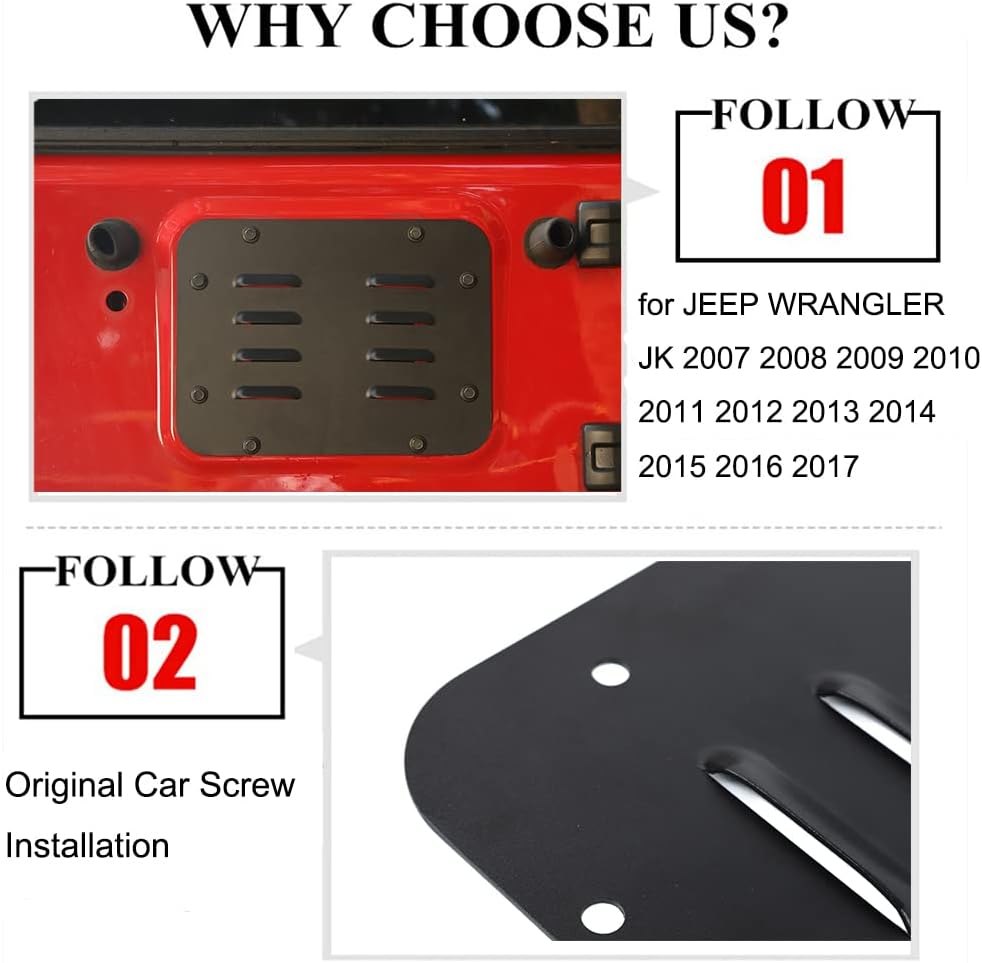 Spare Tire Carrier Delete Filler Pack of 2 T396303