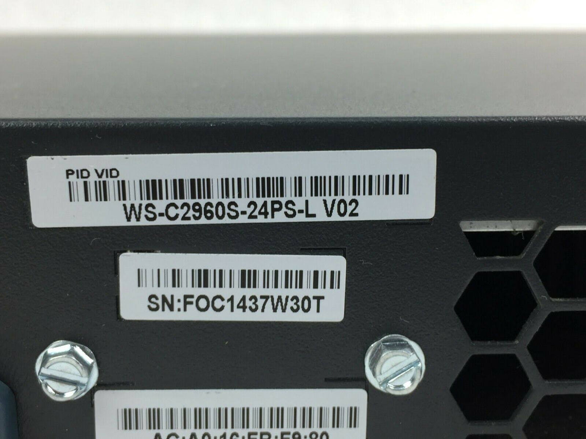 Catalyst Stackable Ethernet Switch F8480