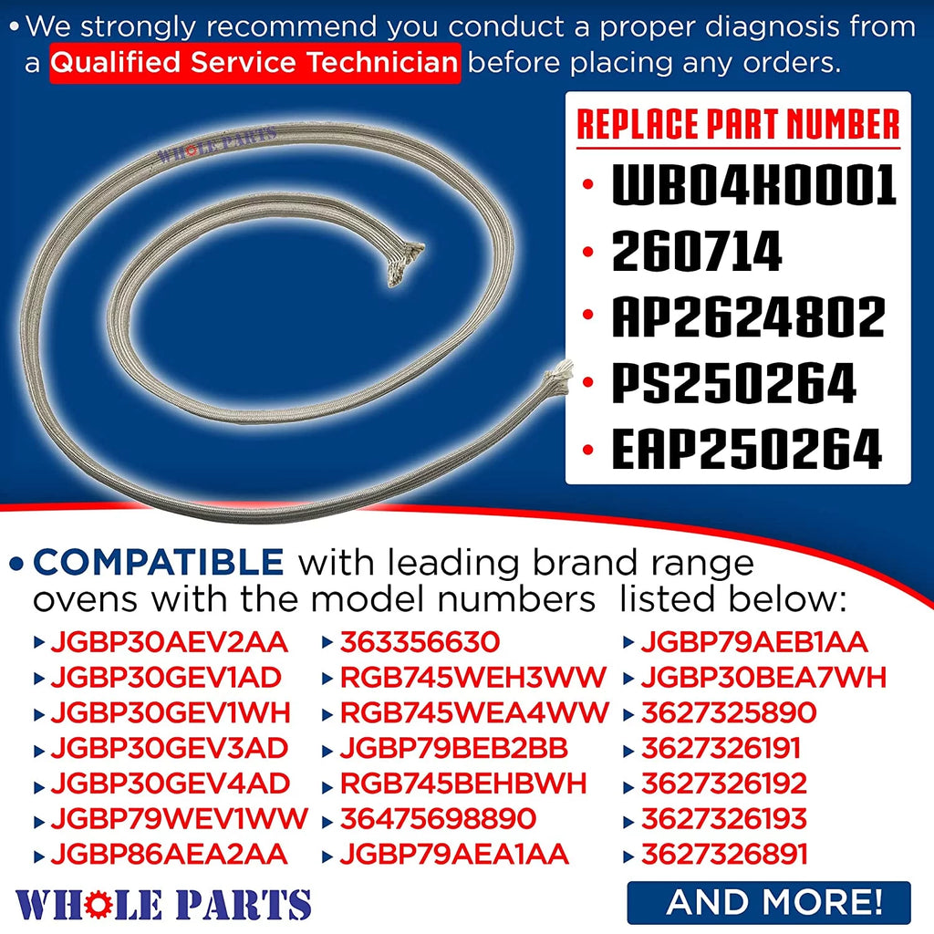 Range/Oven Door Seal Gasket X2290
