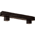 Premium Mahogany Faux Wood Fireplace Mantel Kit with Corbels F93890
