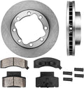 8 Lug Brake Disc Rotors with Ceramic Brake Pads I41341
